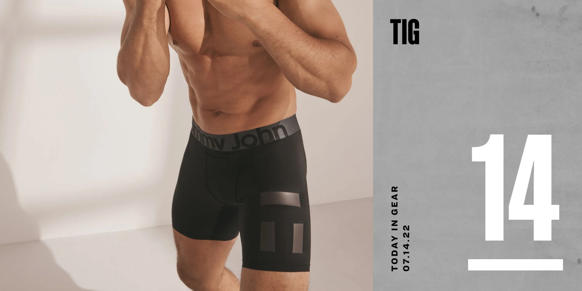 today in gear july 14 2022 man wearing tommy john sport boxers