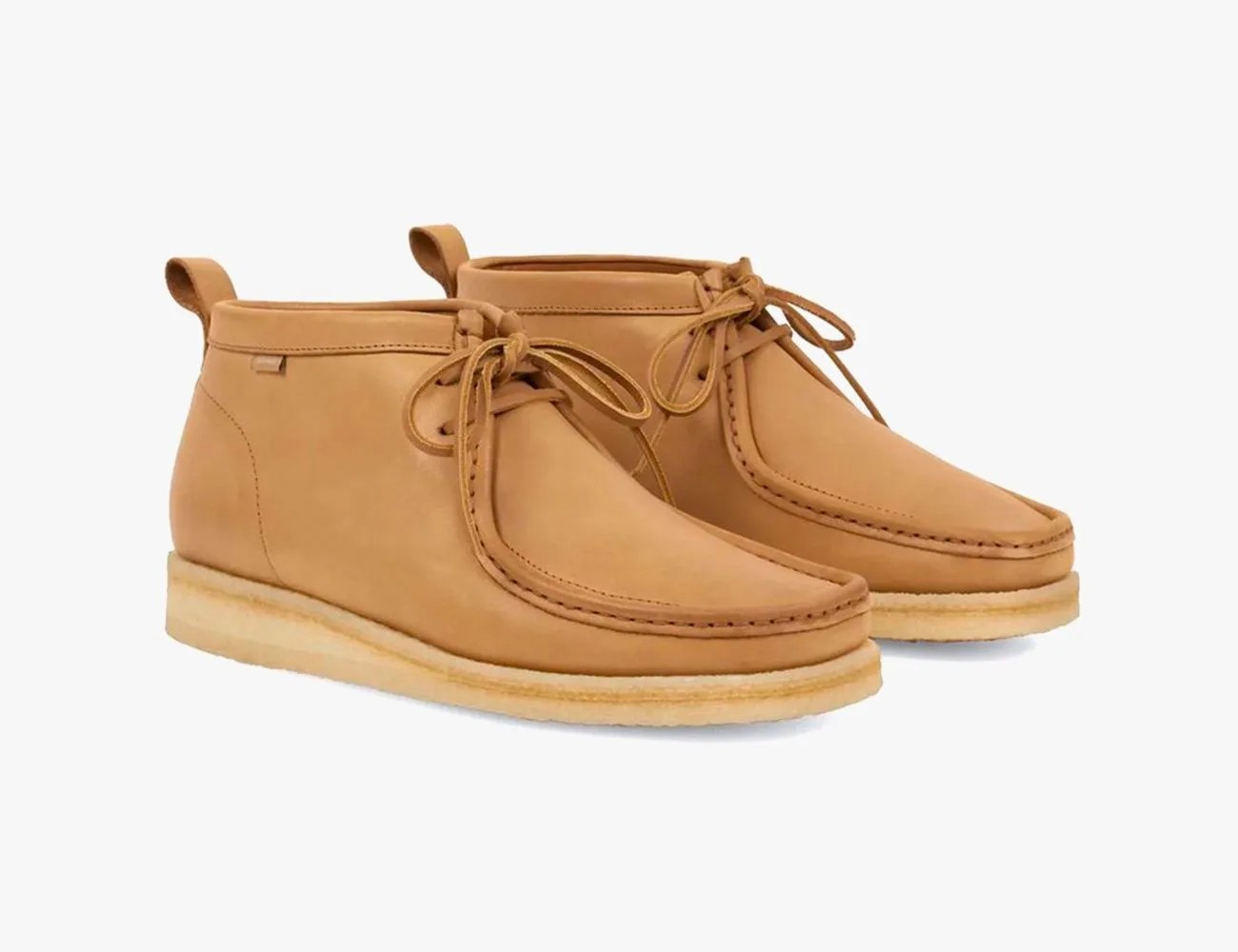 light brown wallabys shoes