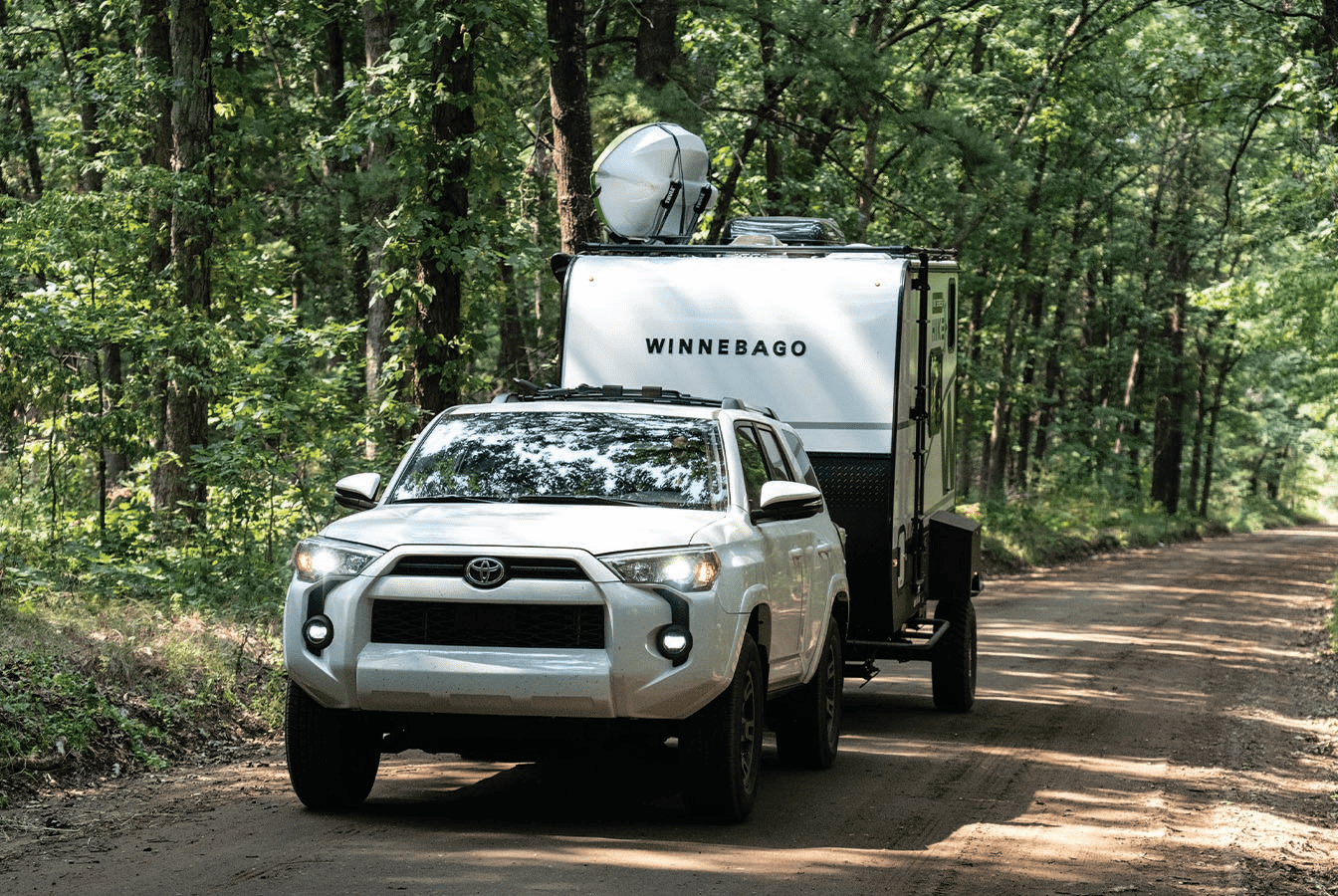 winnebago hike 100 small compact camping trailer off road