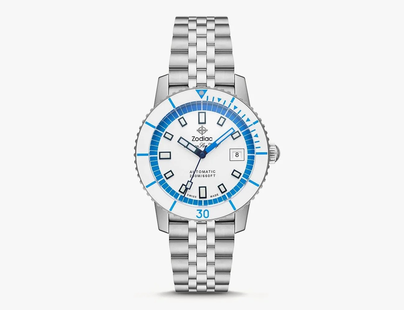 zodiac super sea wolf compression automatic watch