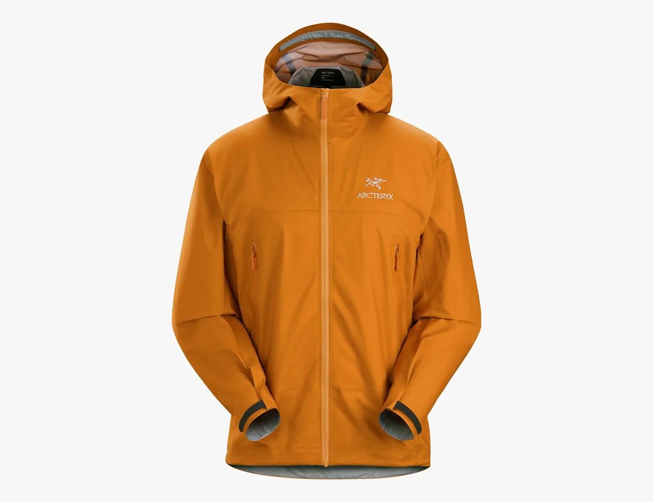 orange jacket