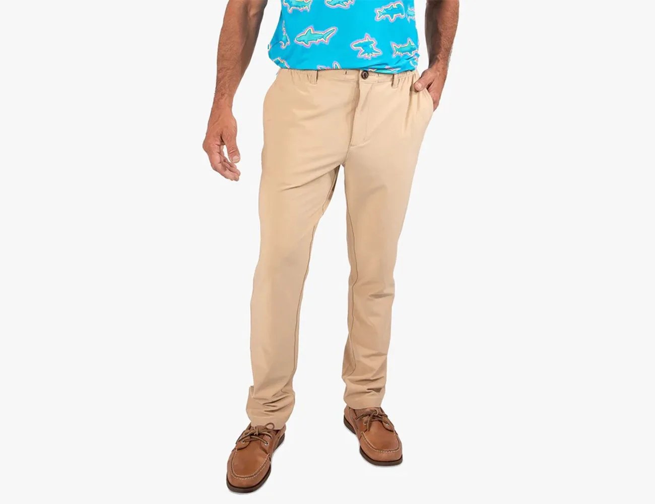 man wearing chubbies pants