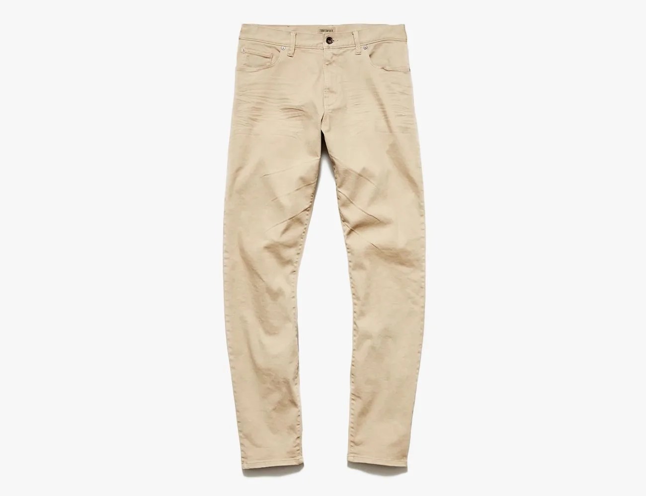 tan todd Snyder Straight Fit 5-Pocket Chino