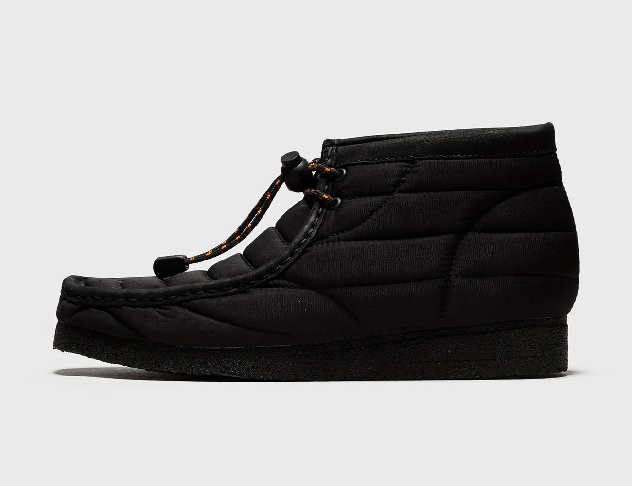 clarks quilted wallabee boot