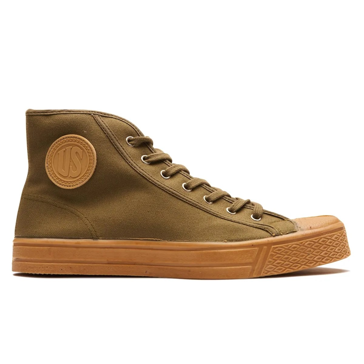 us rubber co military high top sneaker