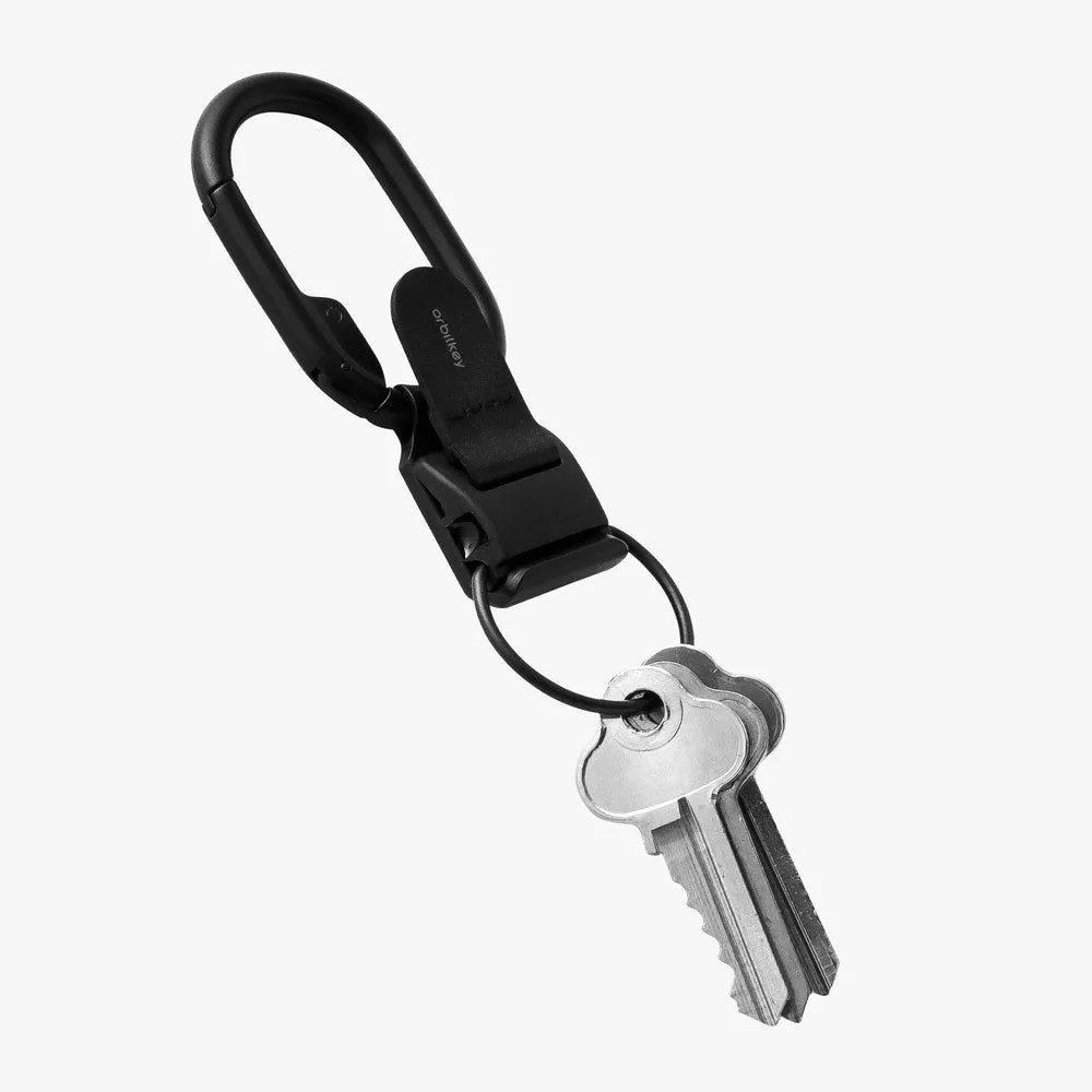 orbitkey key clip v2 carabiner keychain