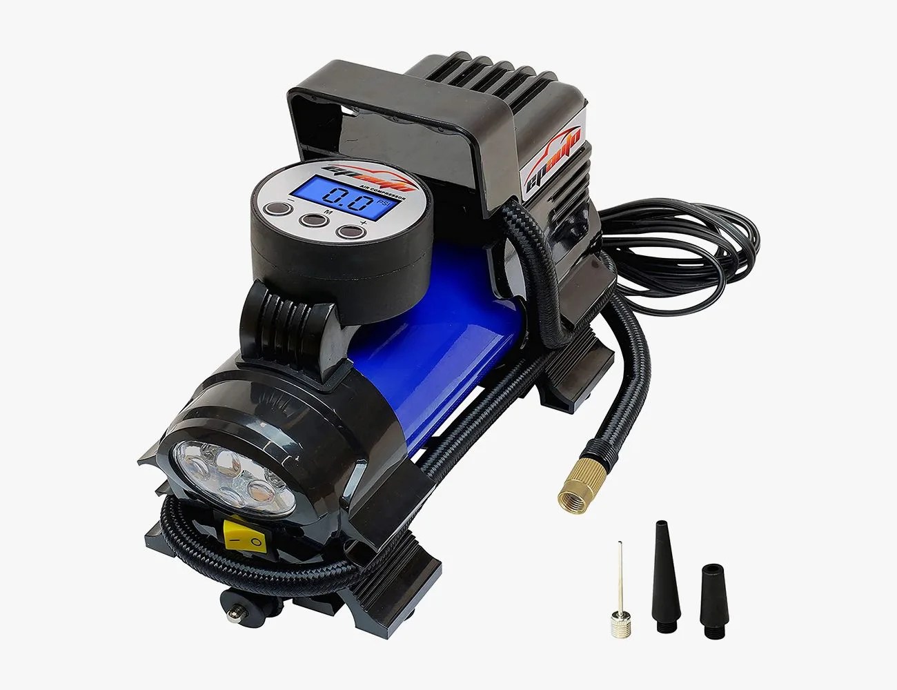 EPAuto 12V DC Portable Air Compressor Pump, Digital Tire Inflator