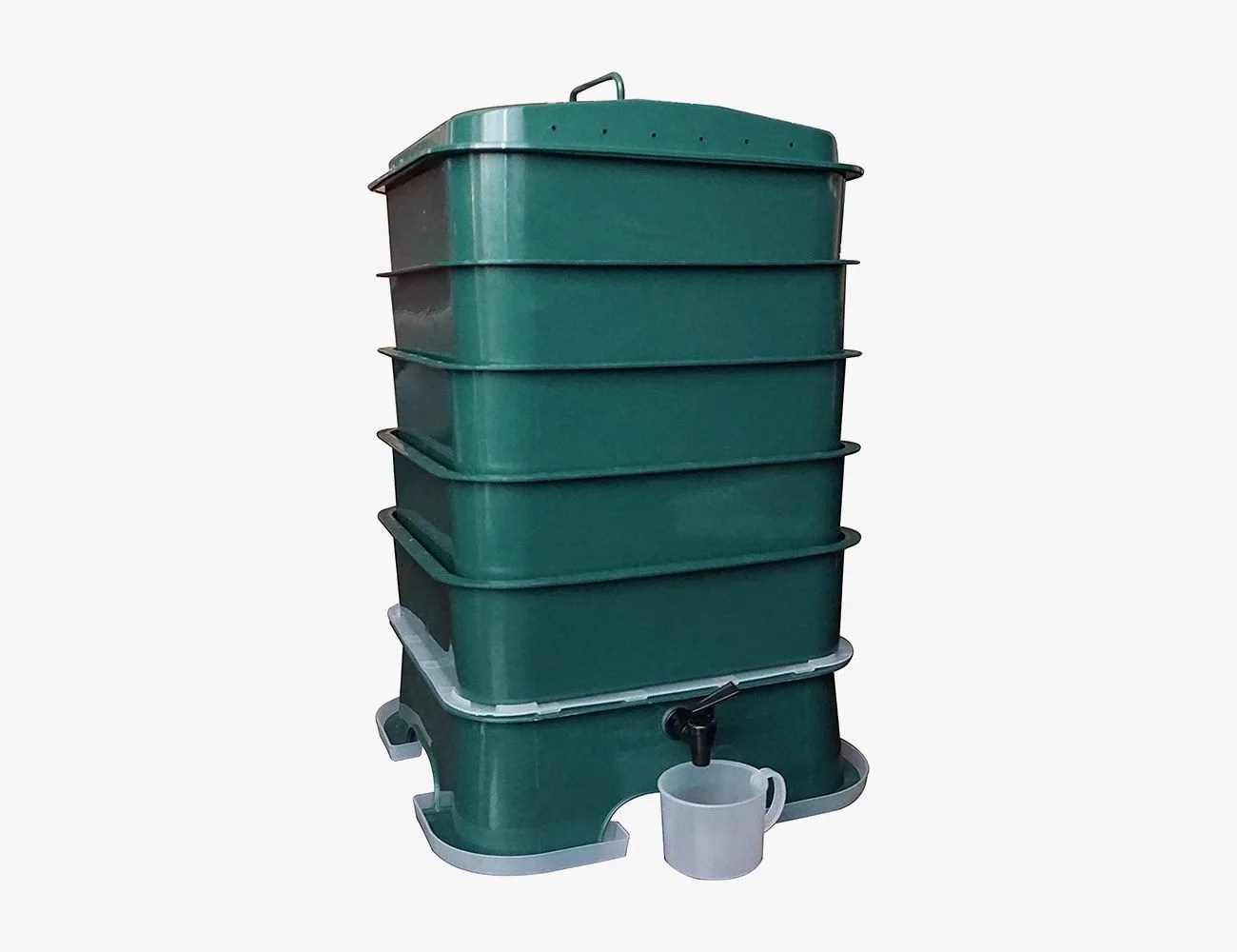 VermiHut Plus 5-Tray Worm Compost Bin