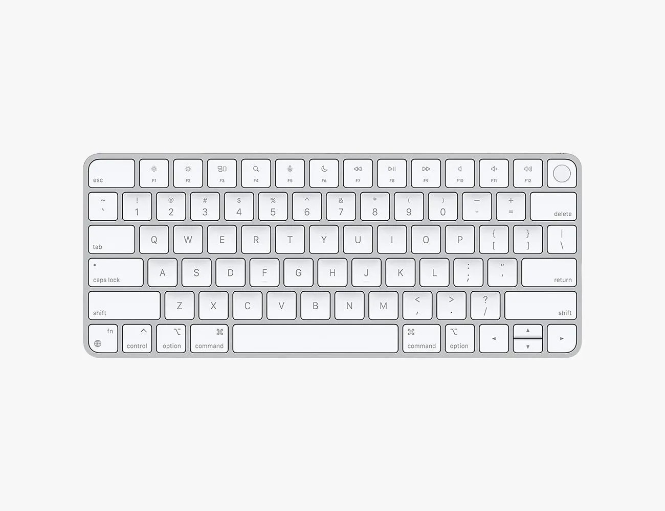 Apple Magic Keyboard with Touch ID (for Macs with Apple Silicon) in white