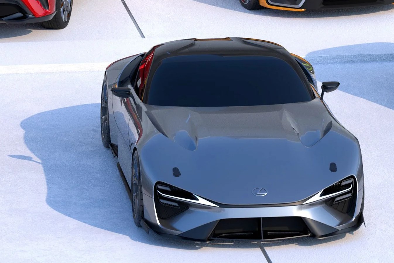 lexus electric lfa concept