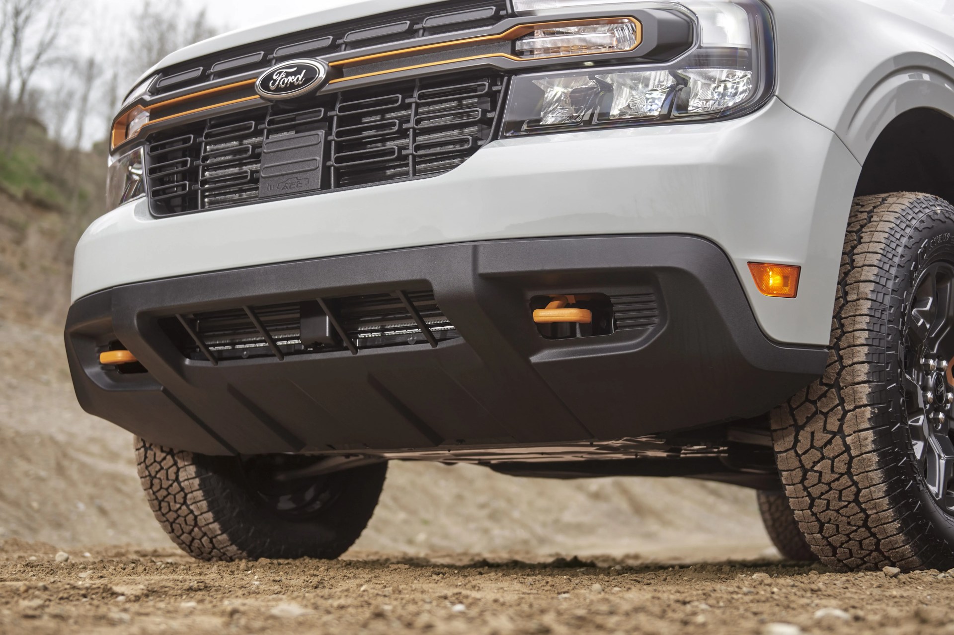 front underbody of ford maverick tremor