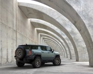 the gmc hummer ev suv completes the hummer ev family and features a 1267 inch wheelbase for tight proportions and a maneuverable body, providing remarkable on  and off road capability