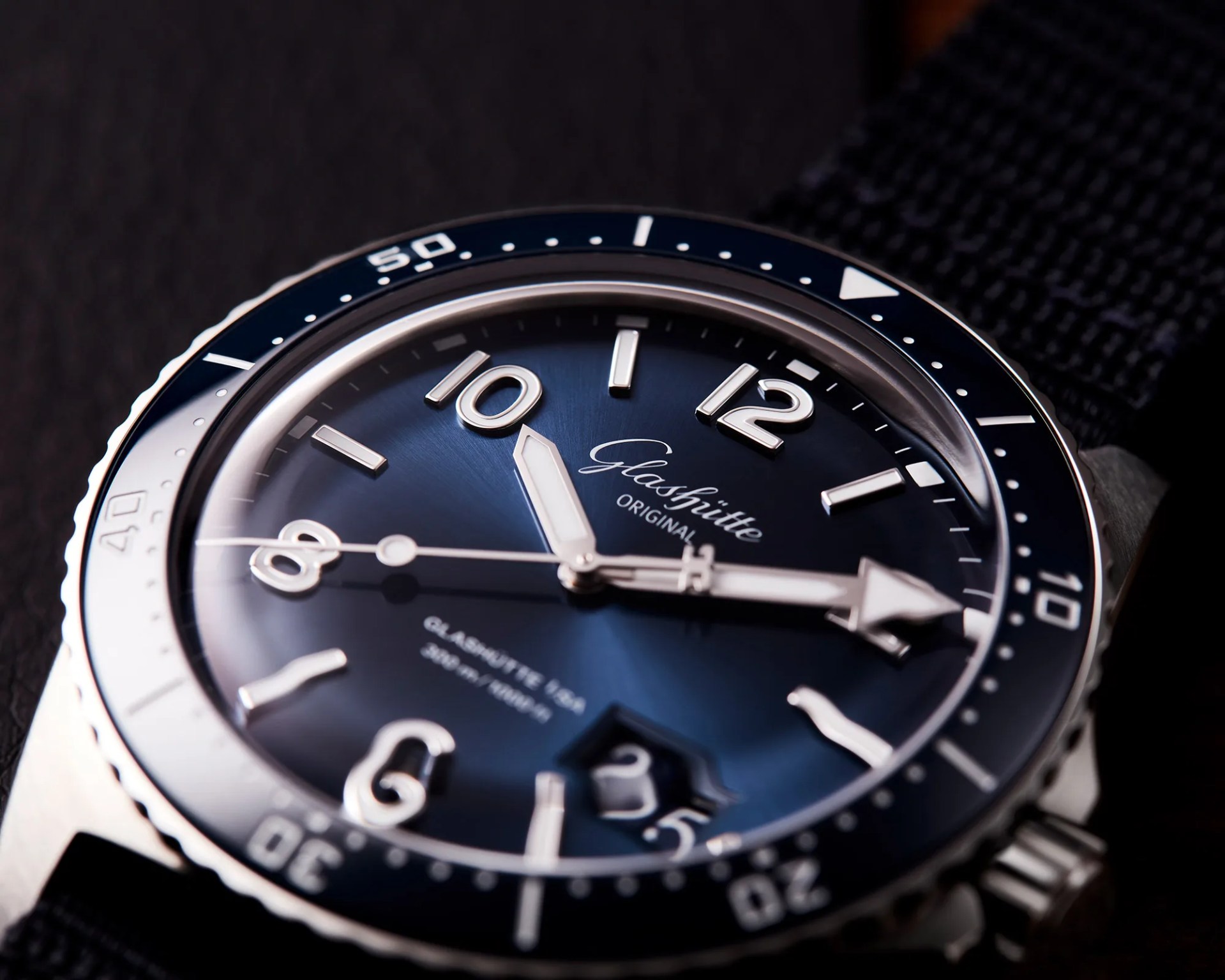 Glashütte SeaQ Panorama Date watch