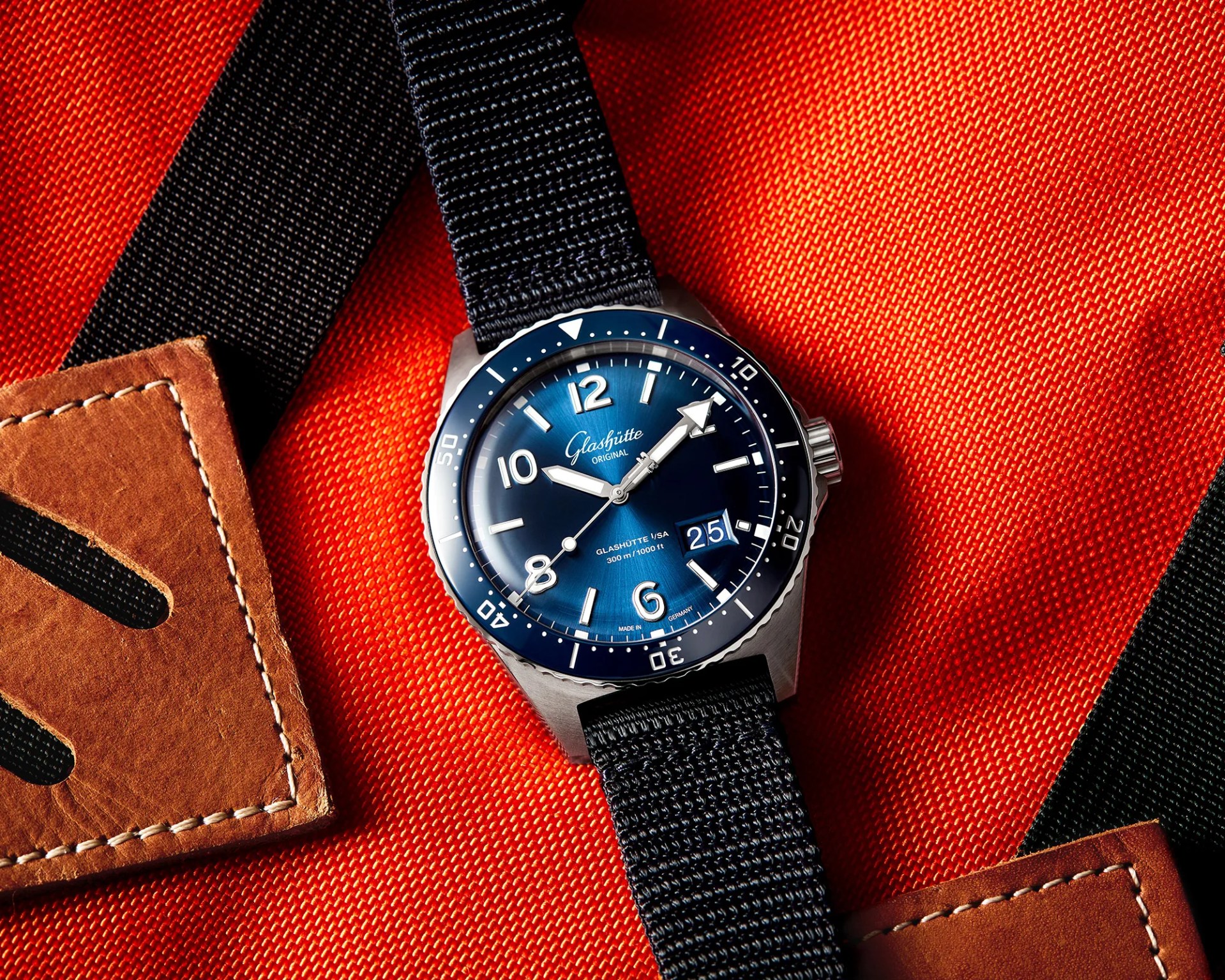 Glashütte SeaQ Panorama Date watch