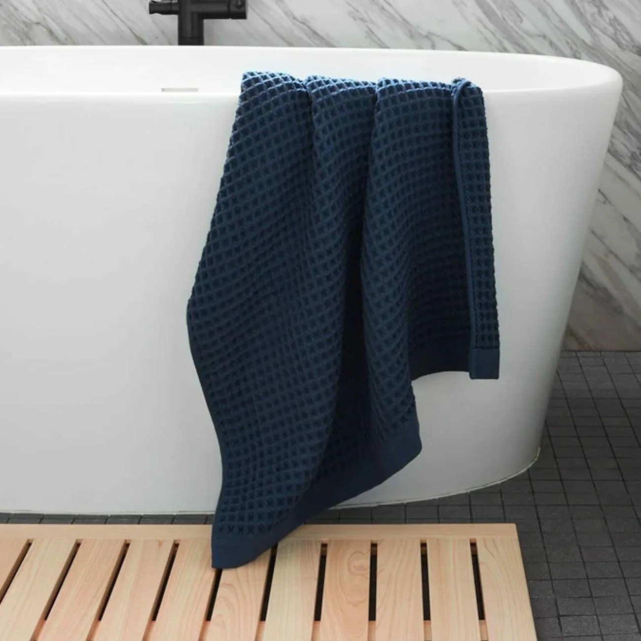 wood bath mats gear patrol lead full