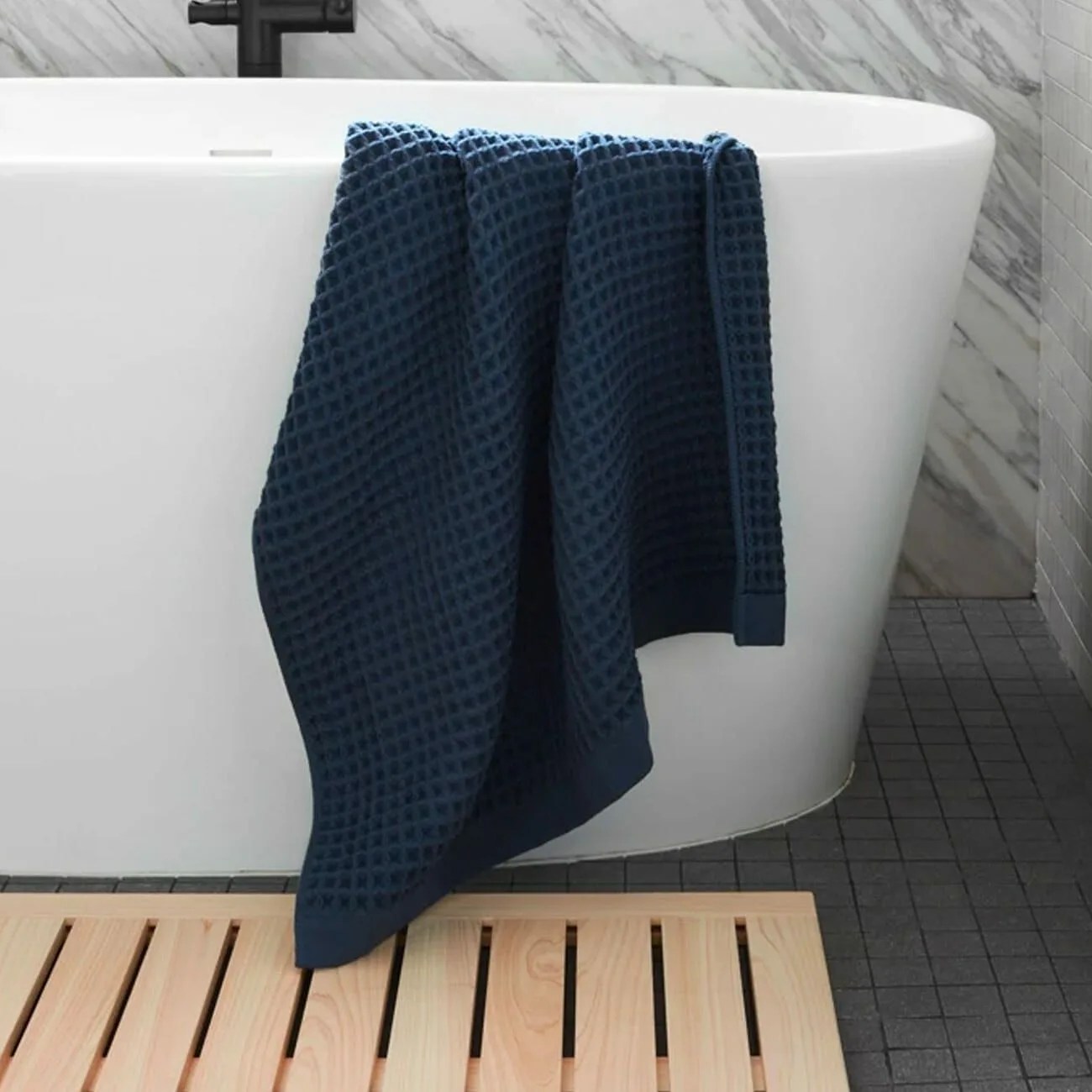 wood bath mats gear patrol lead full