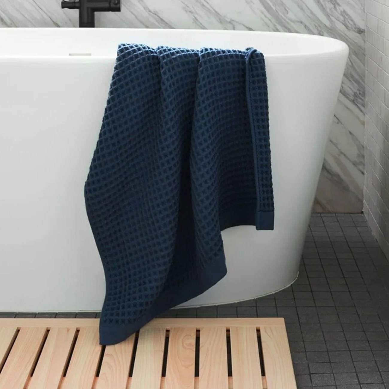 wood bath mats gear patrol lead full