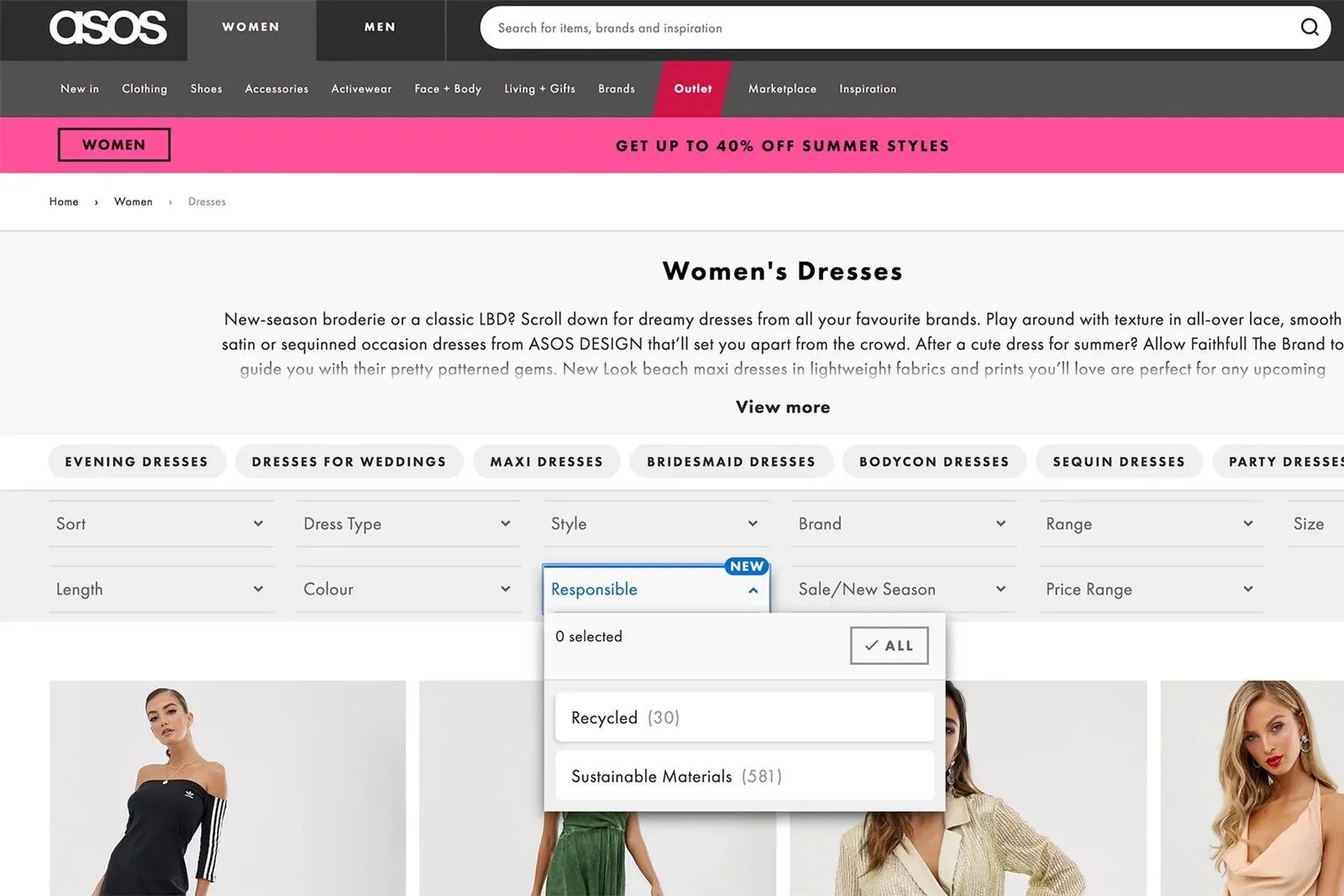 asos responsible edit