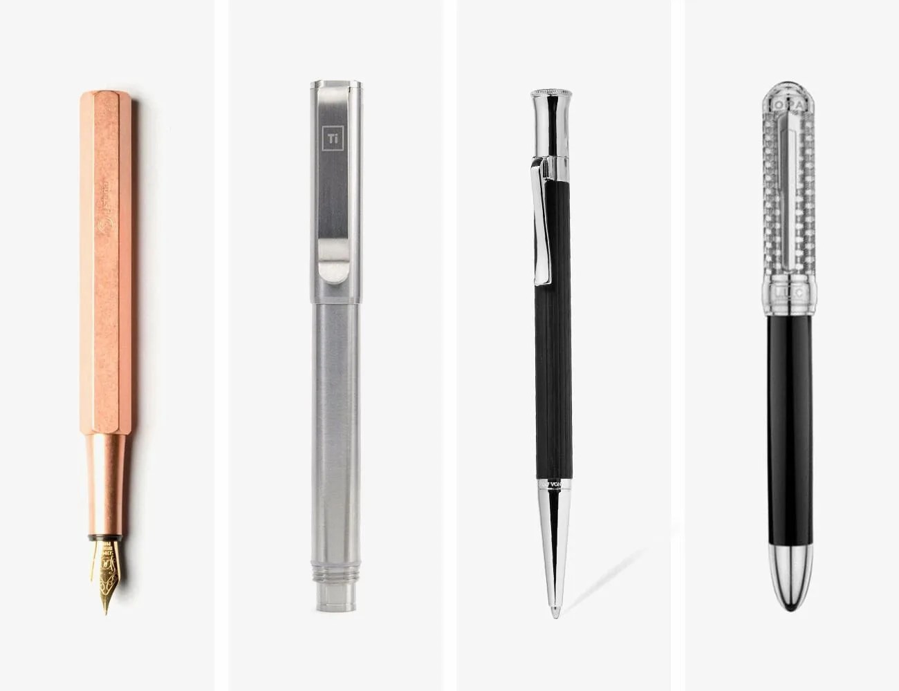 four pens