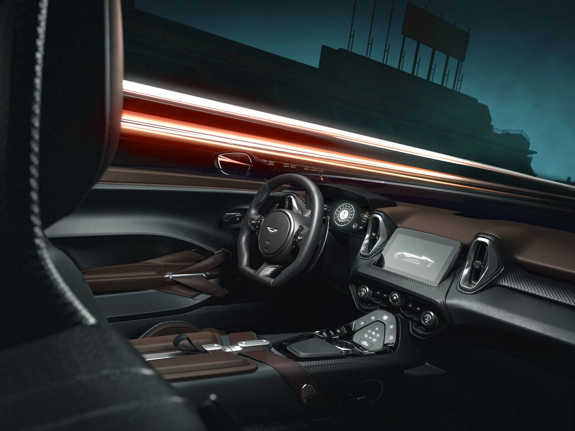 aston martin dbr22 interior rendering