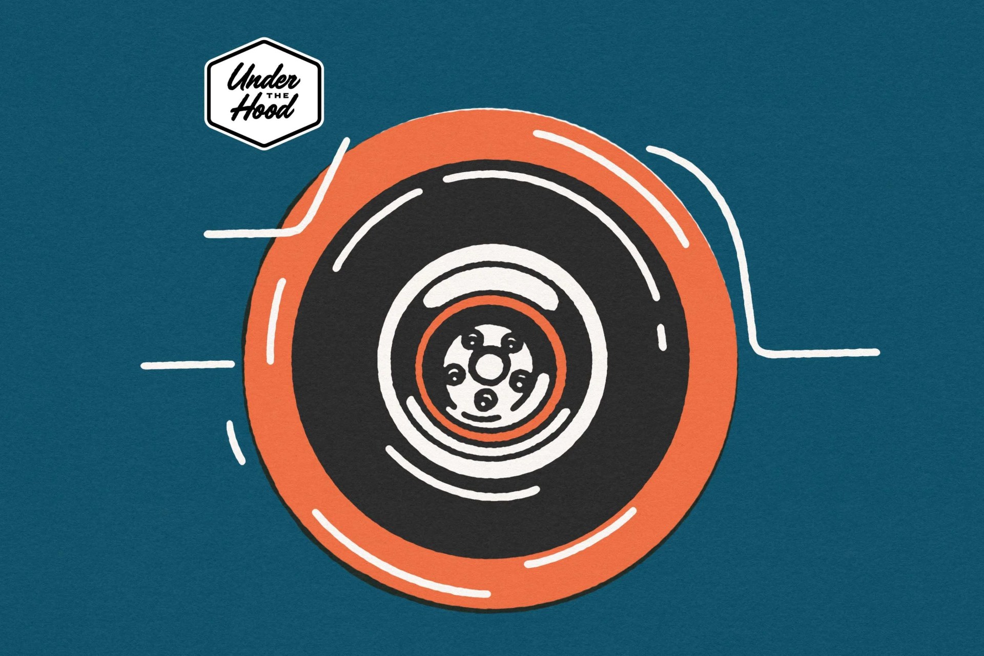 under the hood check your tire treads