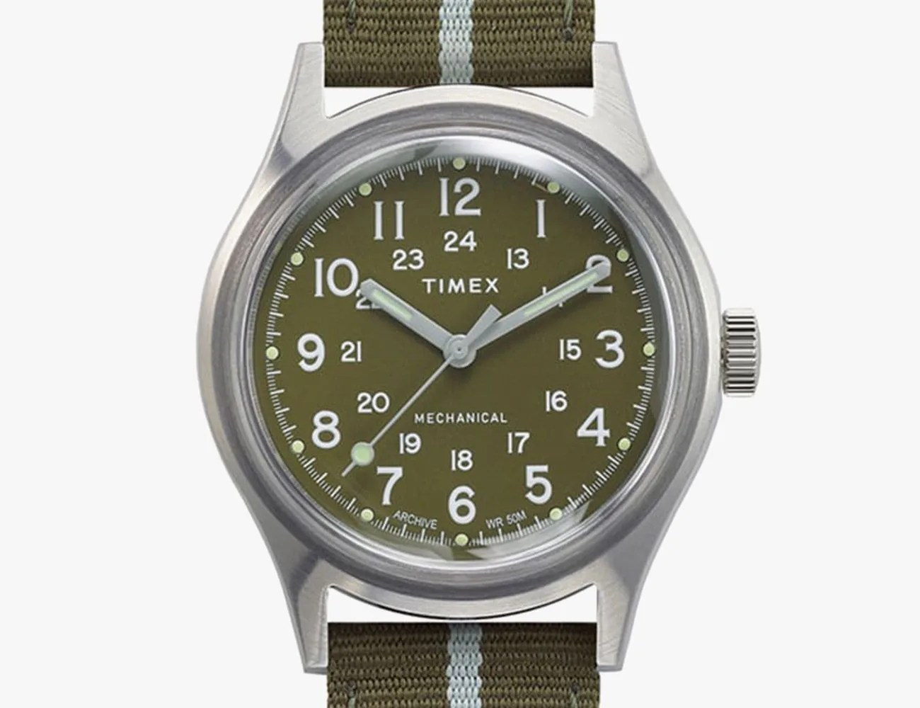 lollipop watch hand on timex