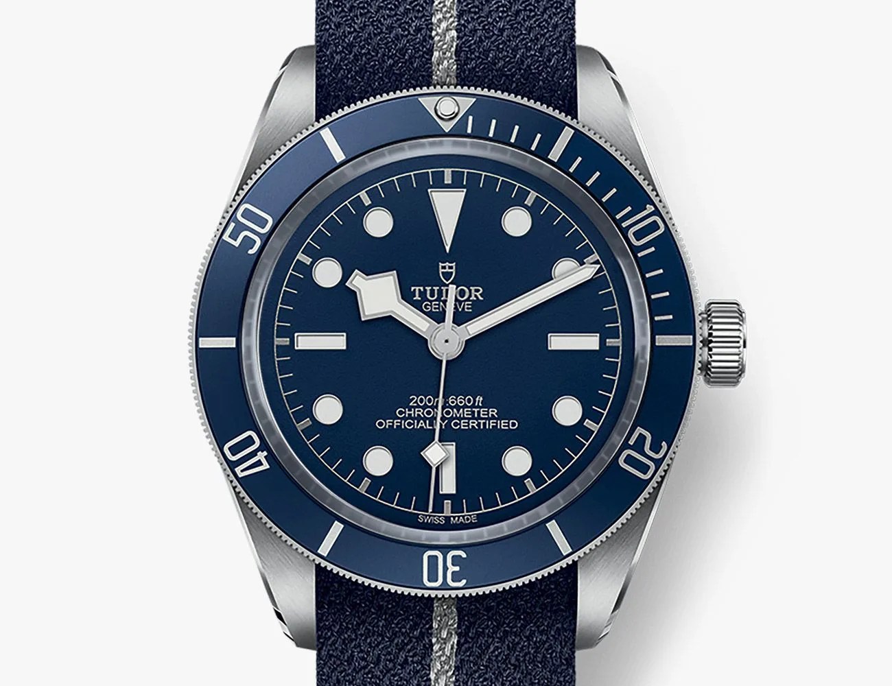 snowflake watch hand on tudor