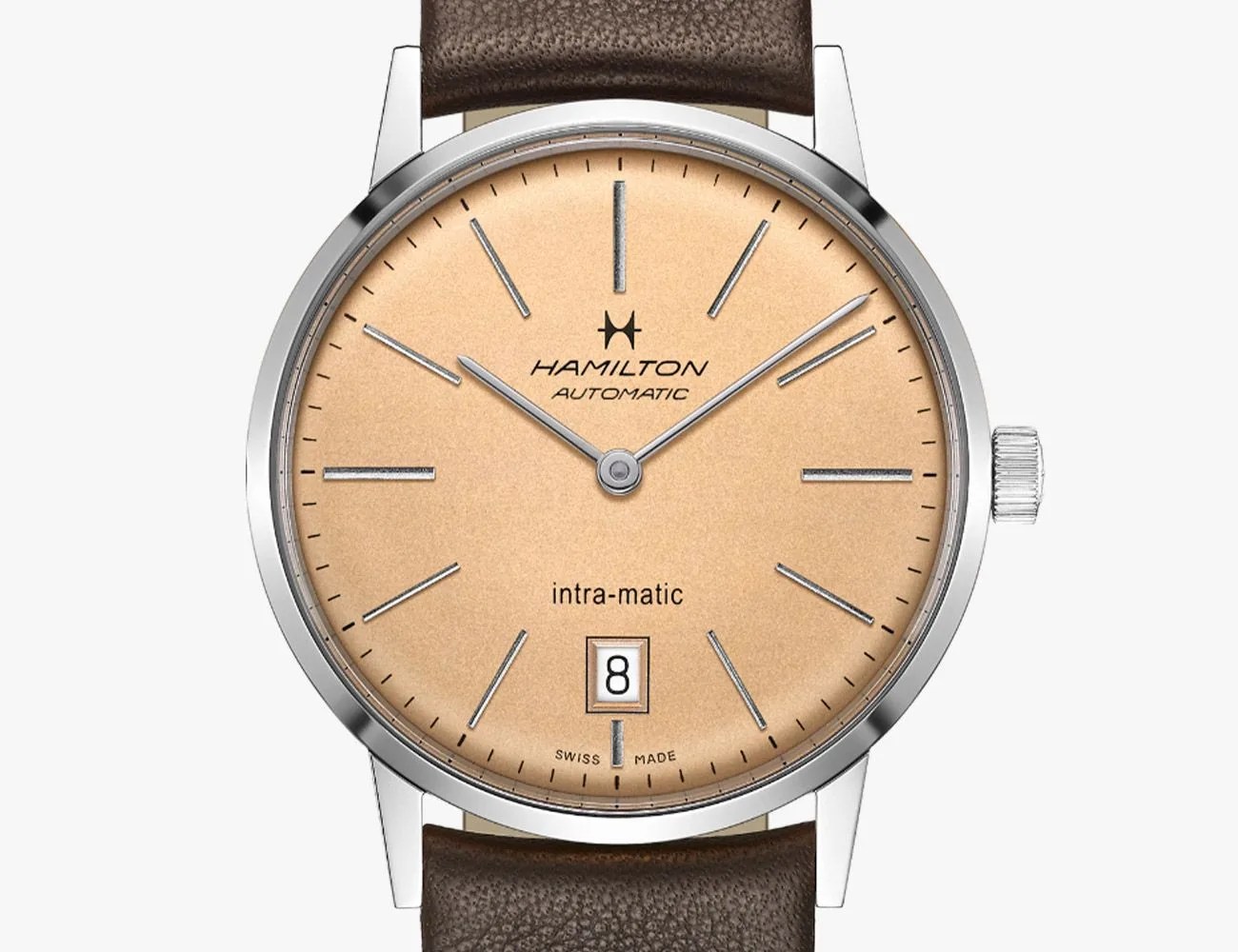 stick watch hand on hamilton