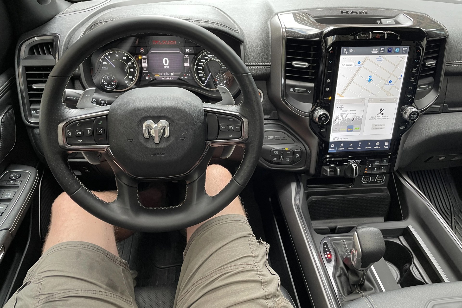 ram 1500 laramie gt interior