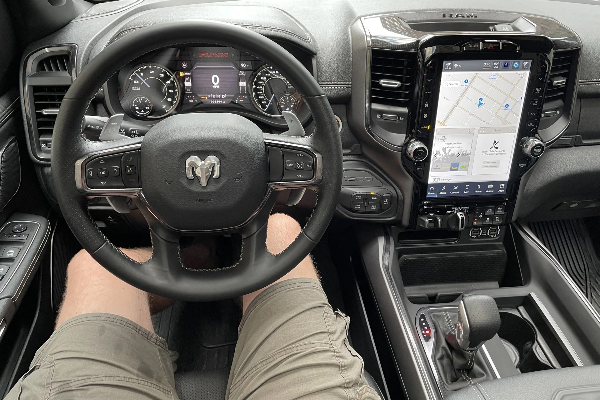 ram 1500 laramie gt interior