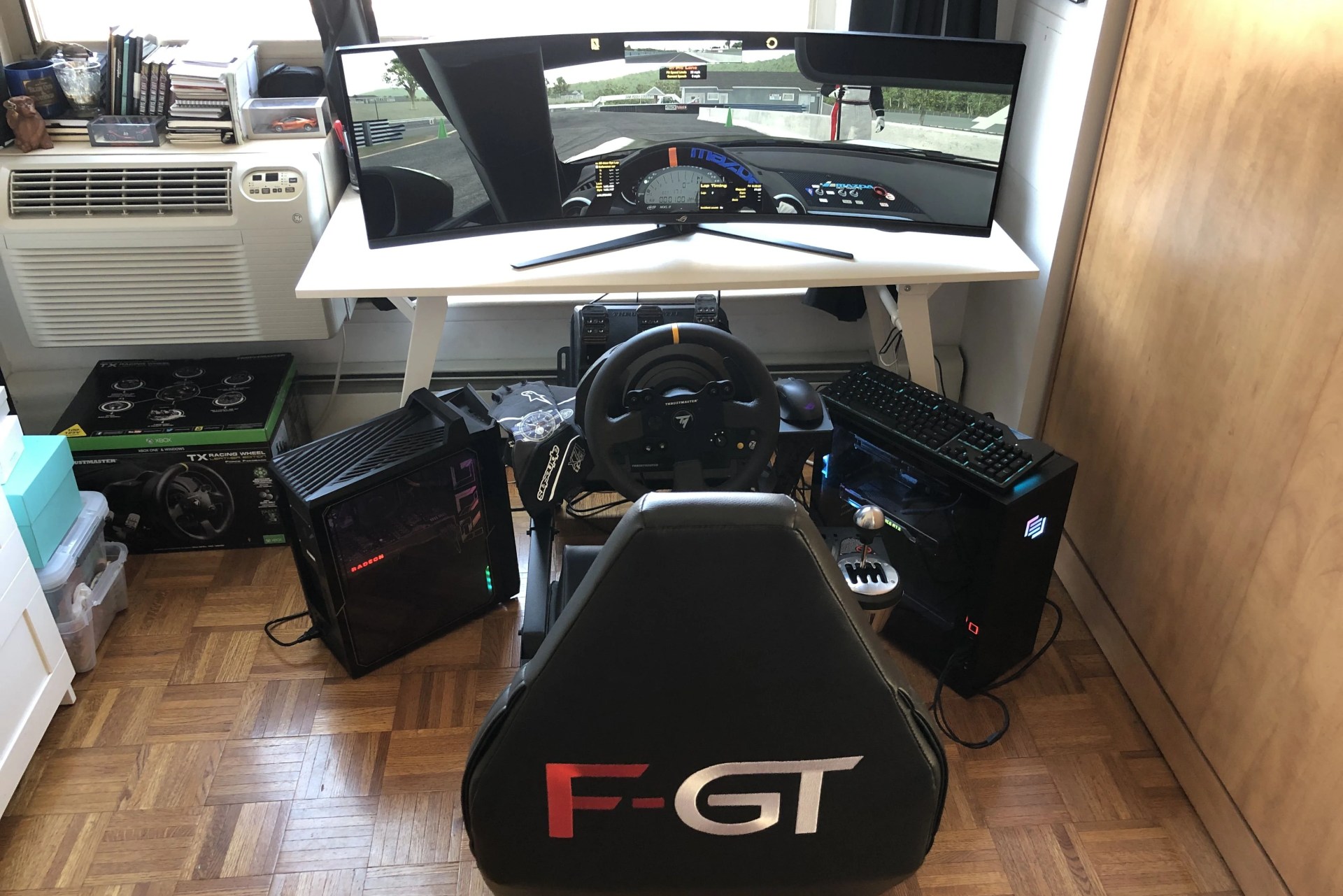 iracing racing sim setup