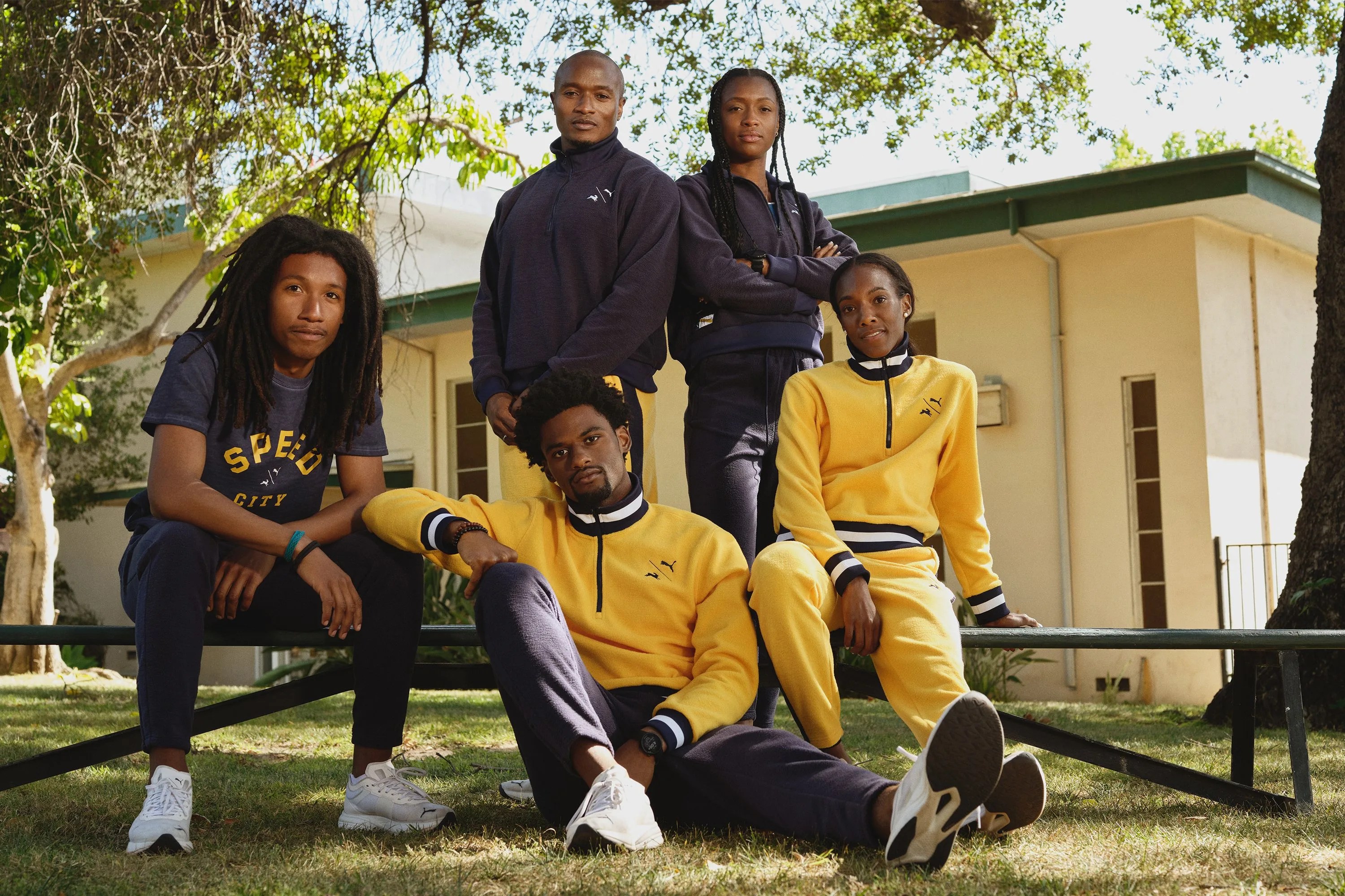 puma tracksmith  speed city collection