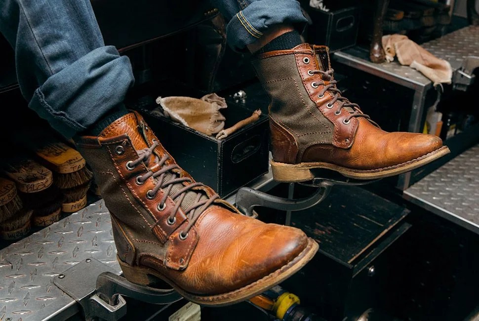 shoe shining