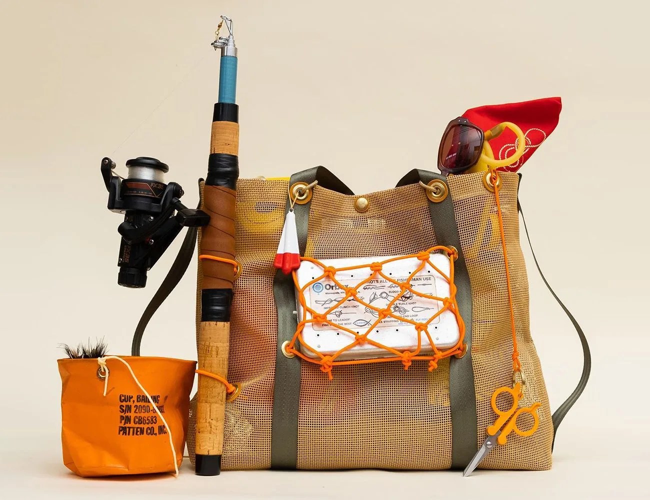 william ellery conch beachcomber bag