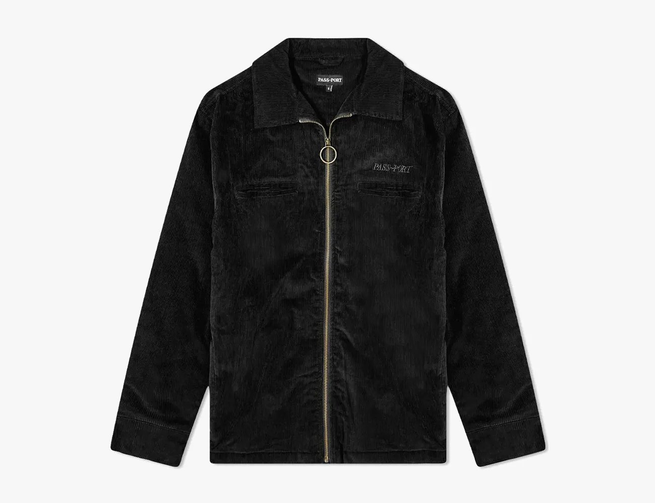 Pass~Port Cord Zip Up Jacket