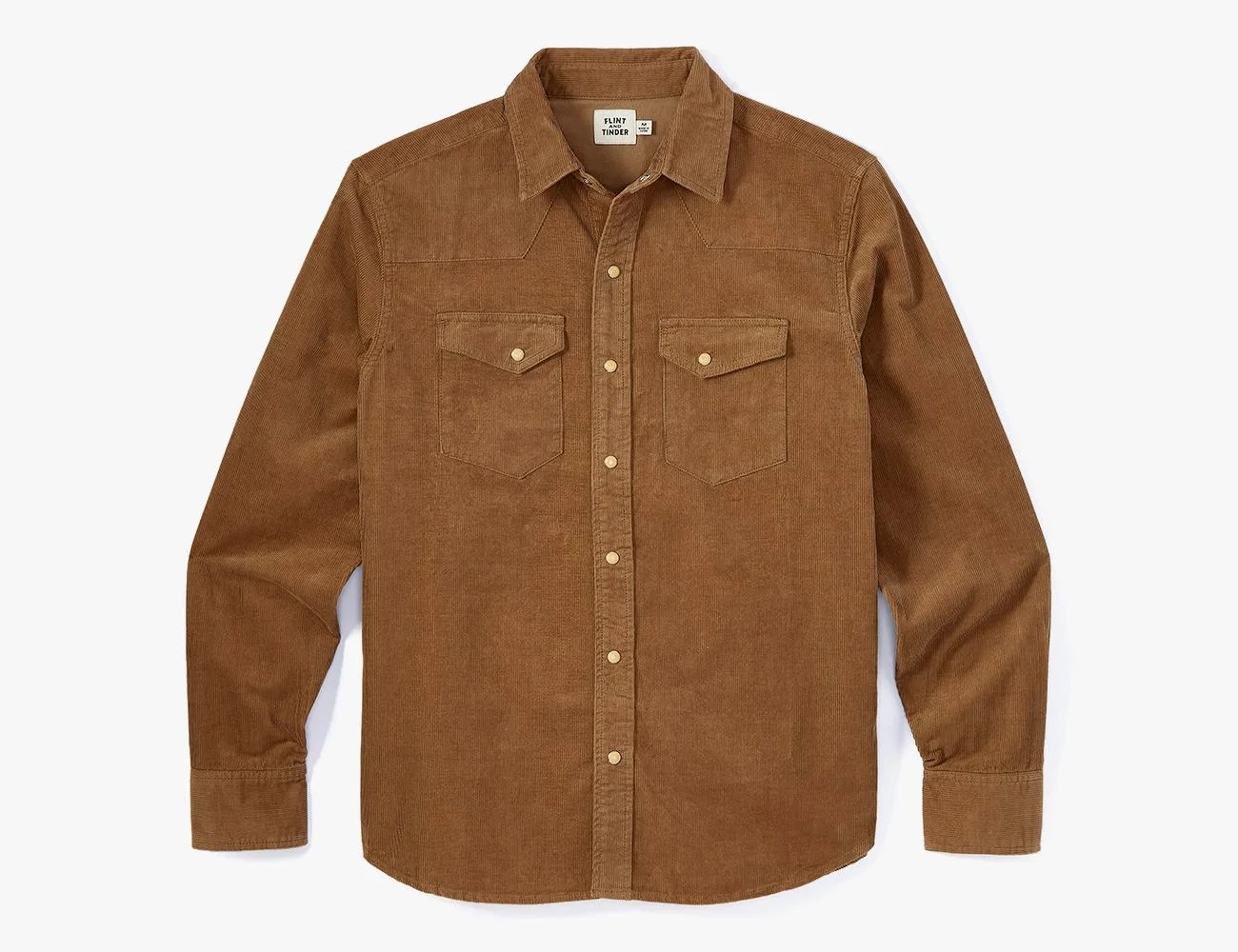 corduroy snap shirt