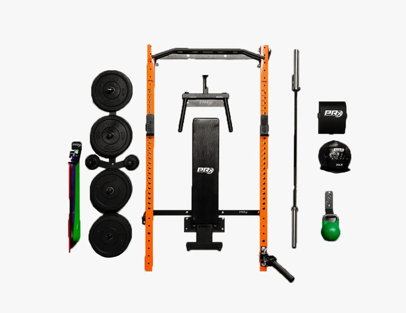 PRx Performance Men's Elite Home Gym Package