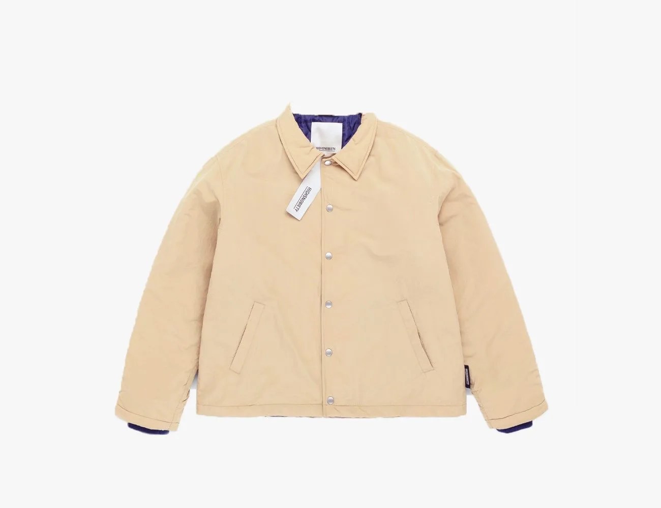 highsnobiety insulated coaches jacket