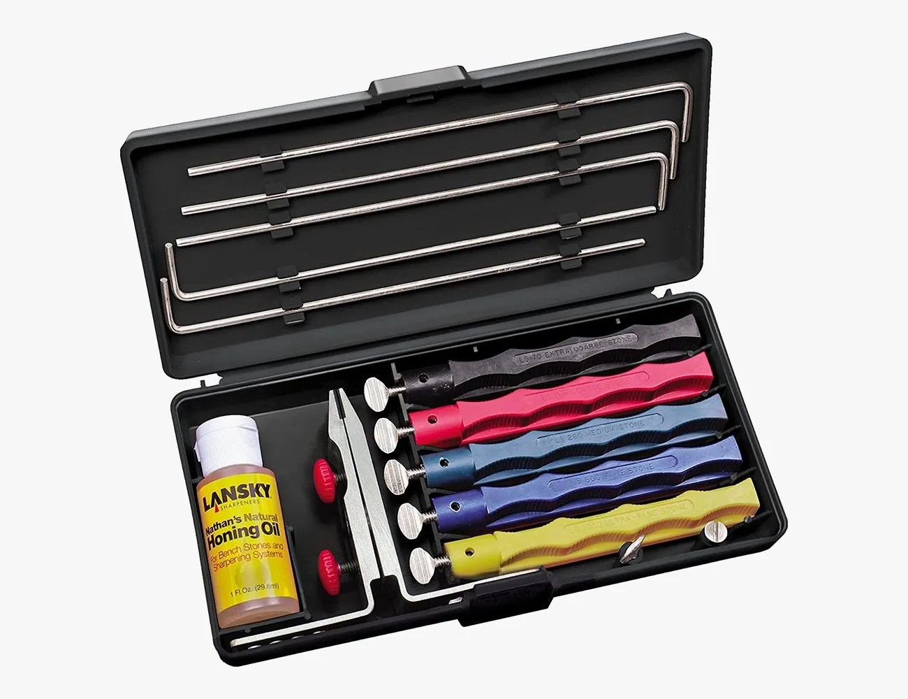 lansky deluxe 5 stone sharpening system
