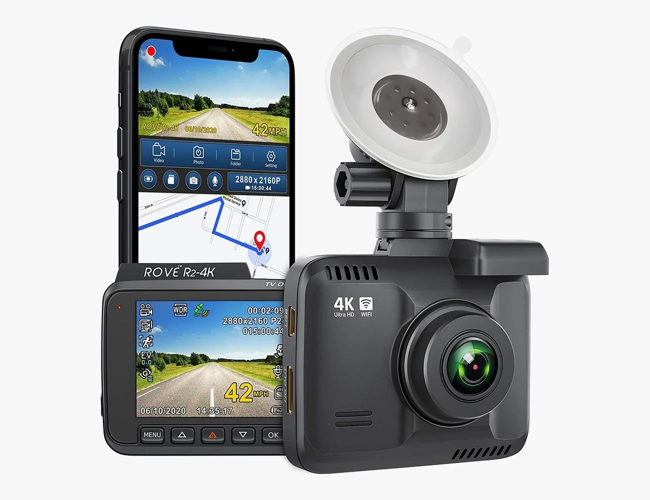 Rove R2- 4K Dash Cam