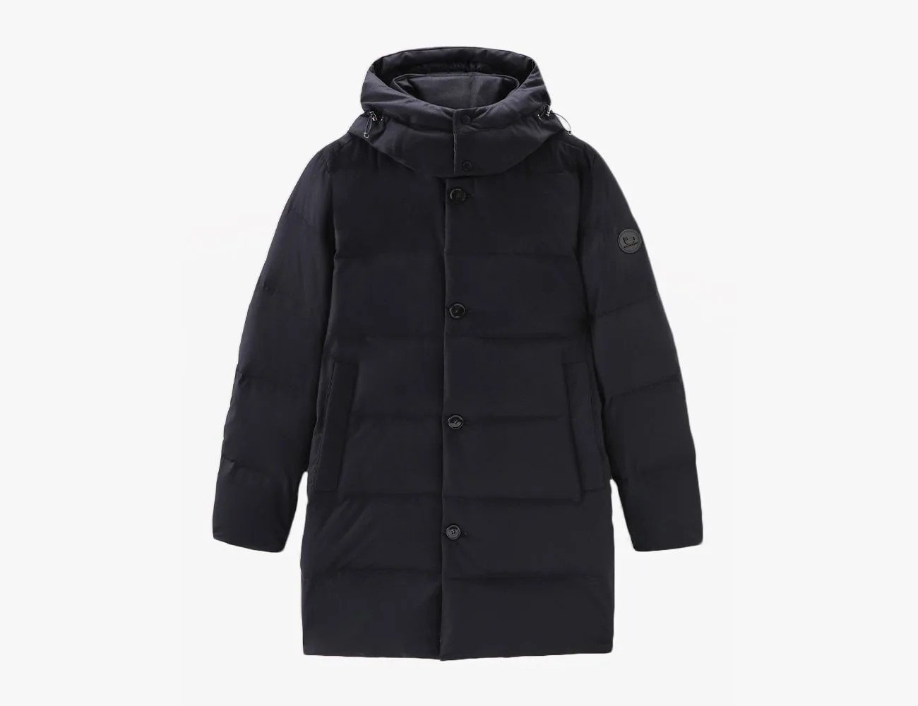 Woolrich Luxe Wool Long Parka