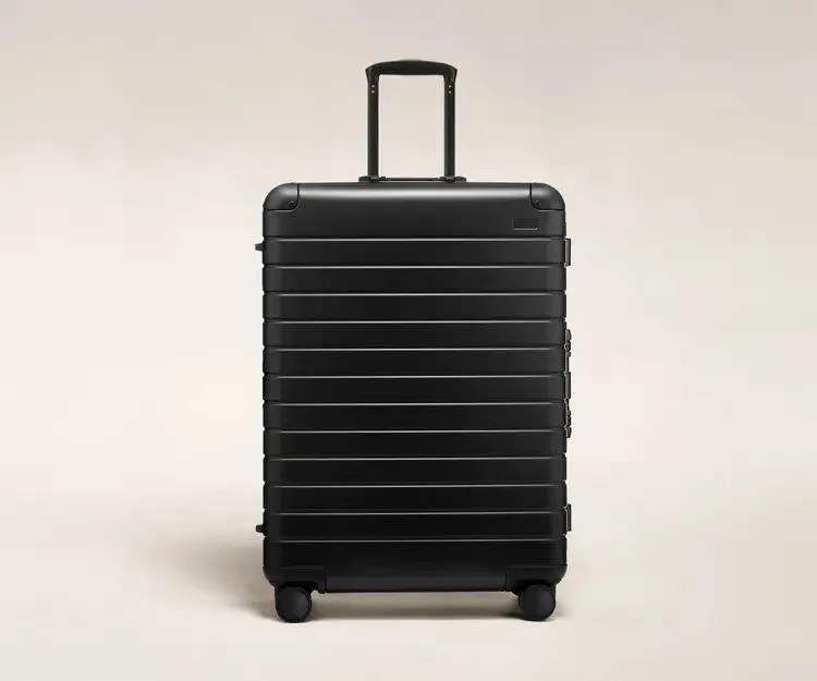 aluminum suitcase