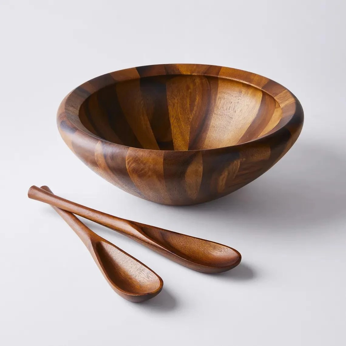 wooden salad bowl
