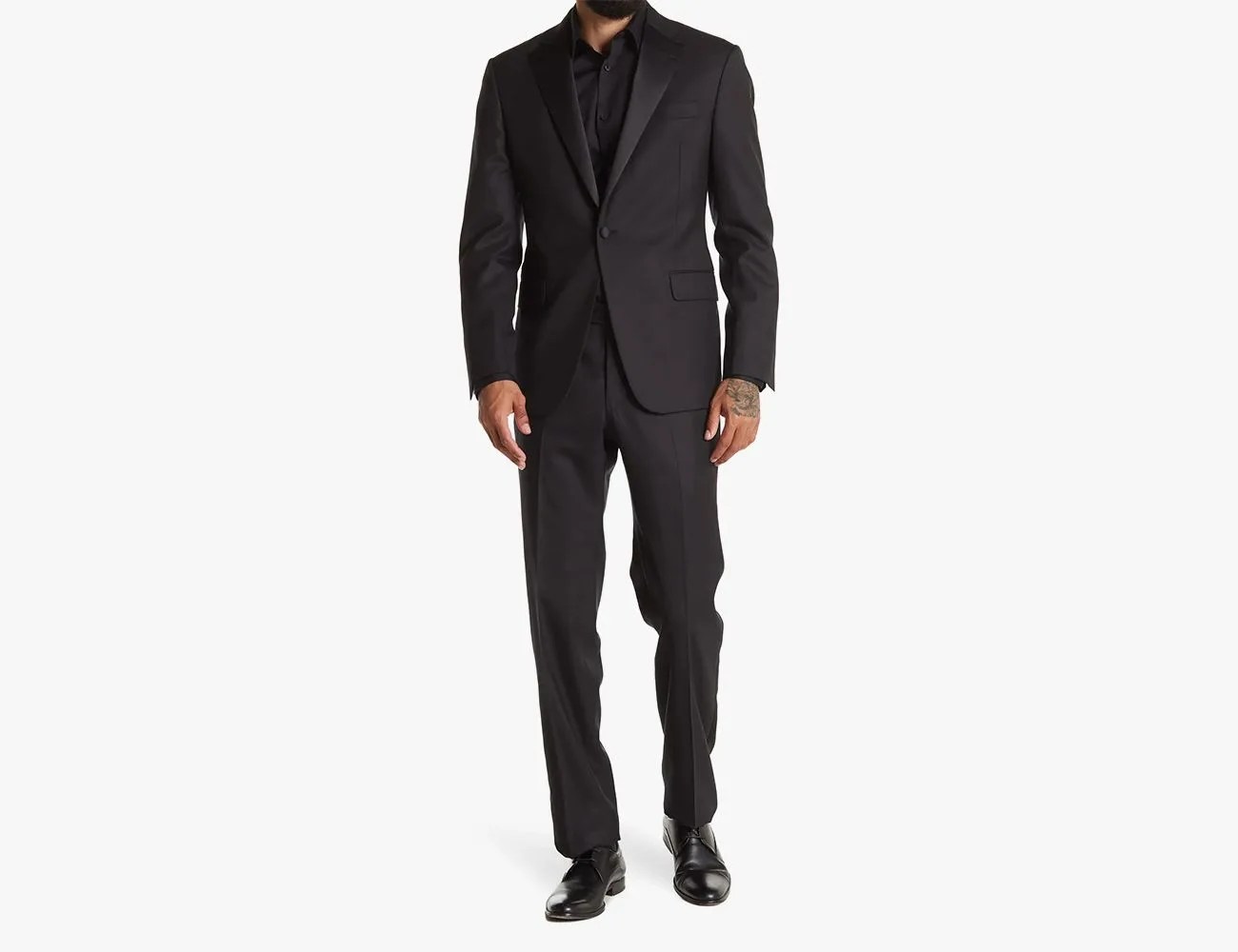 man wearing a suit