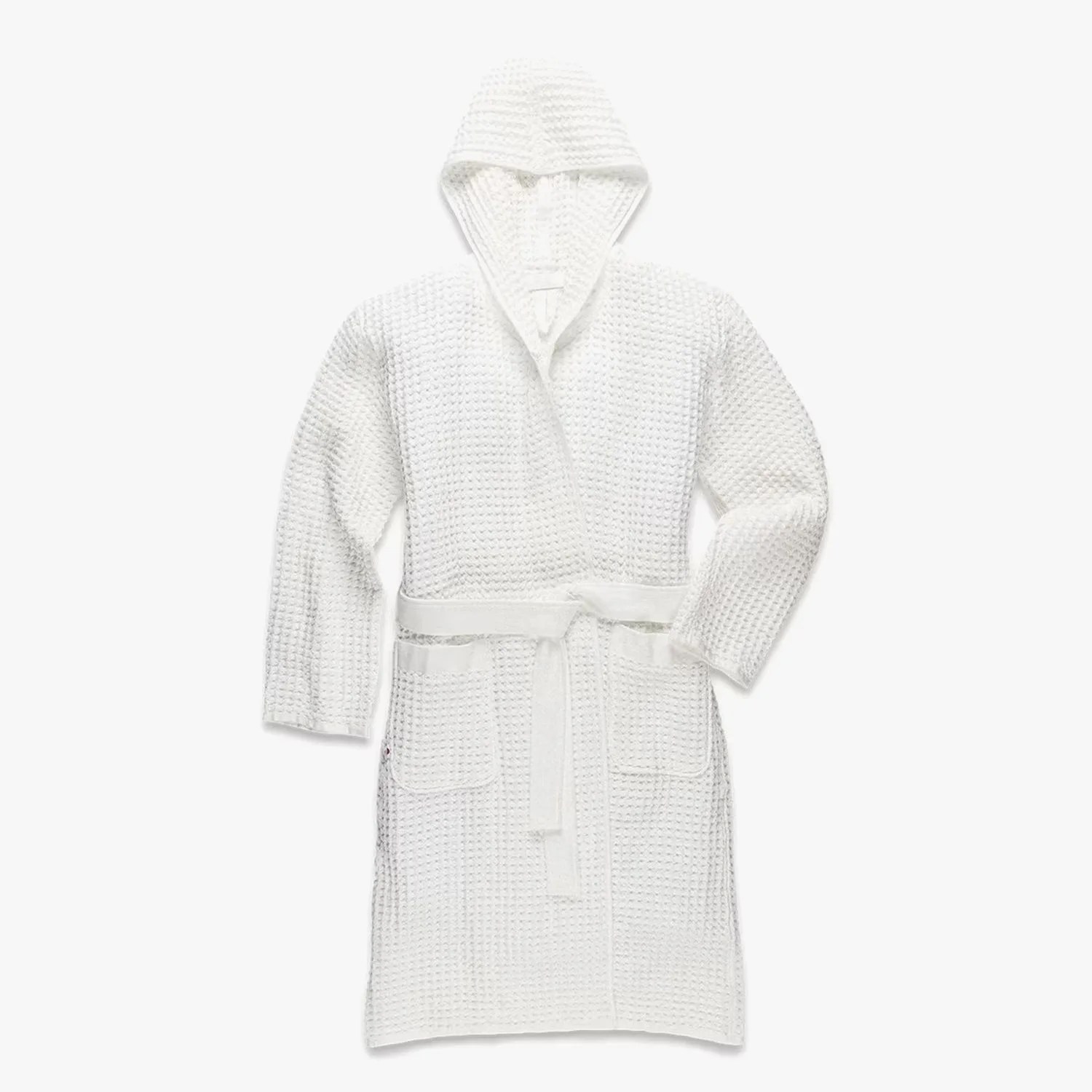 Onsen Hooded Waffle Robe
