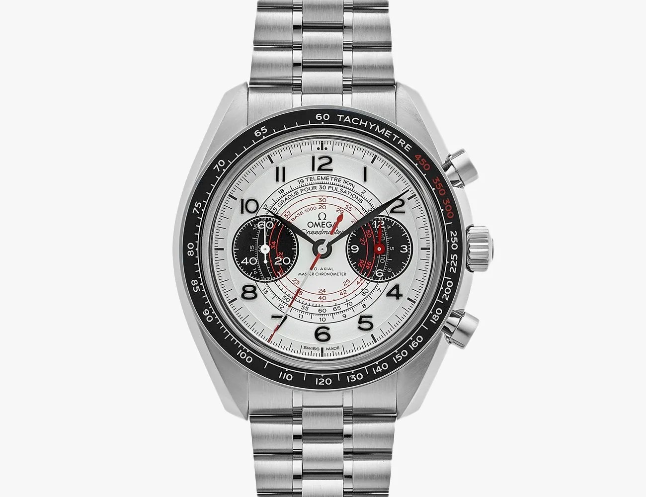 a silver watch