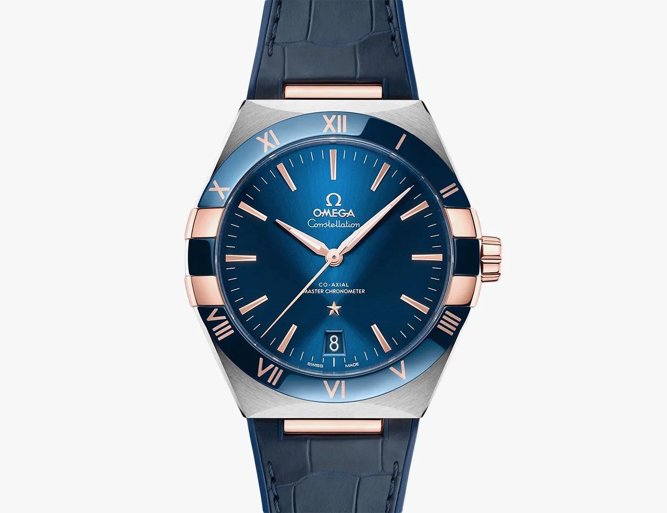 a black and blue wrist watch