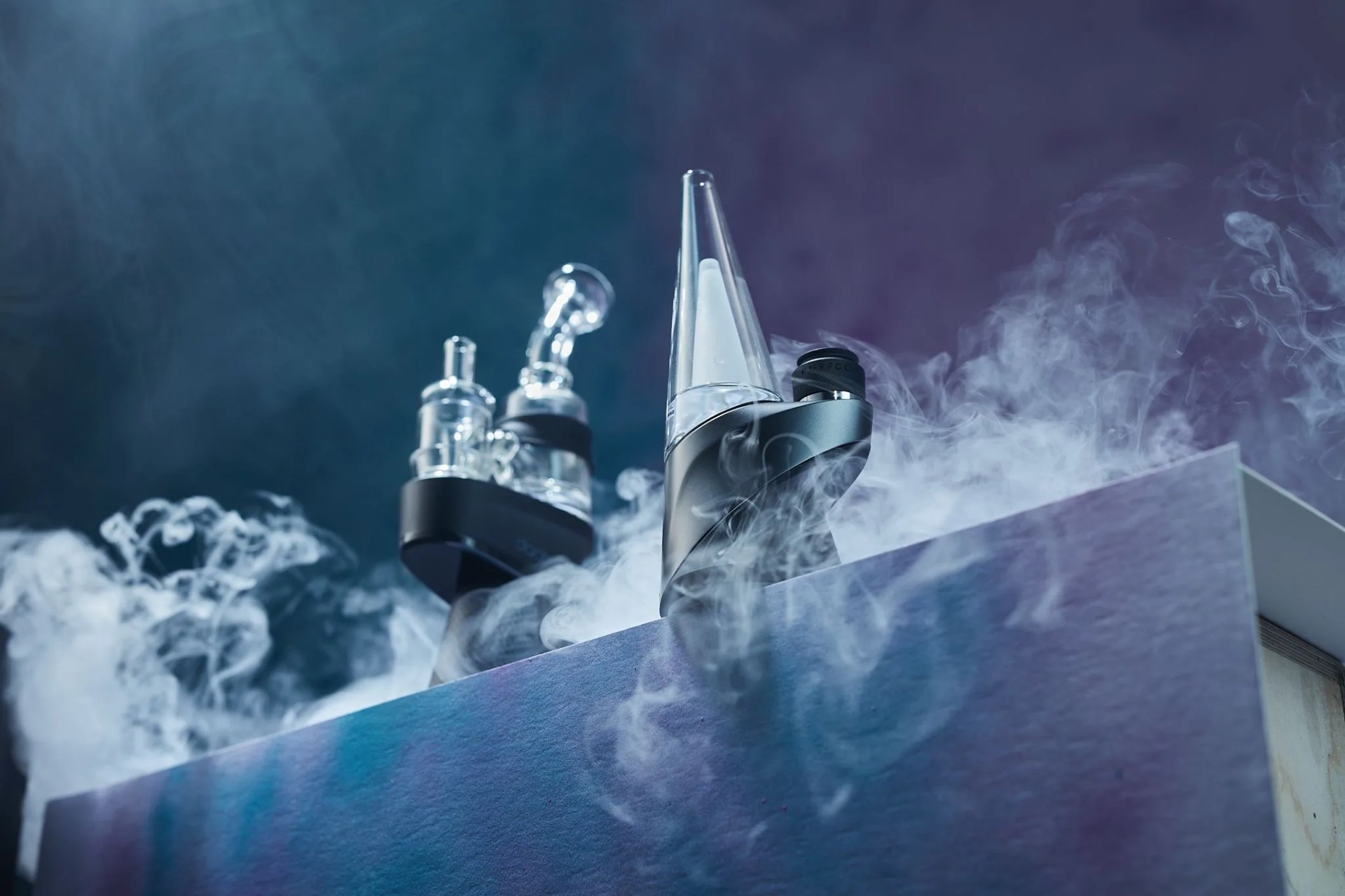 bongs with smoke