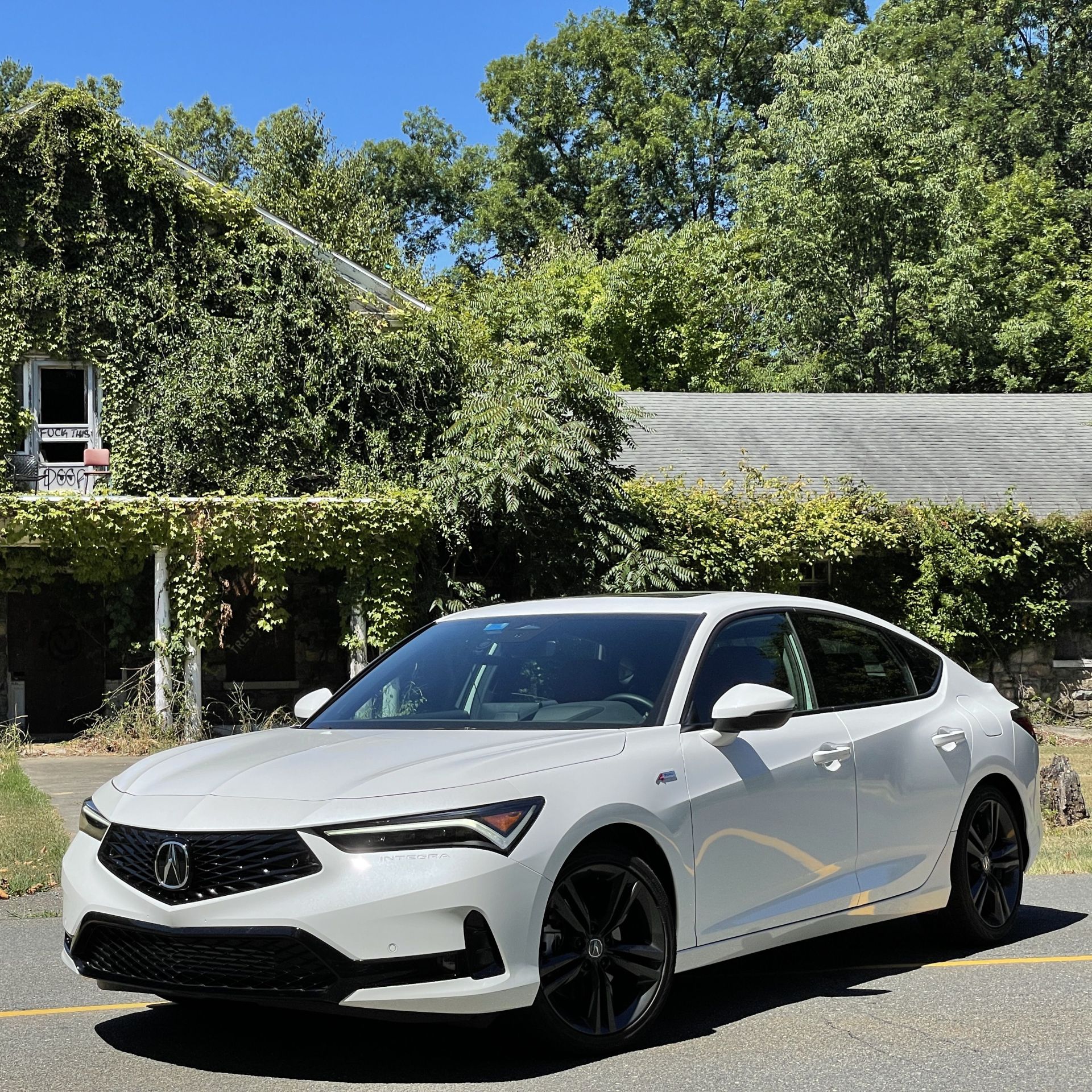 acura integra 2023 white