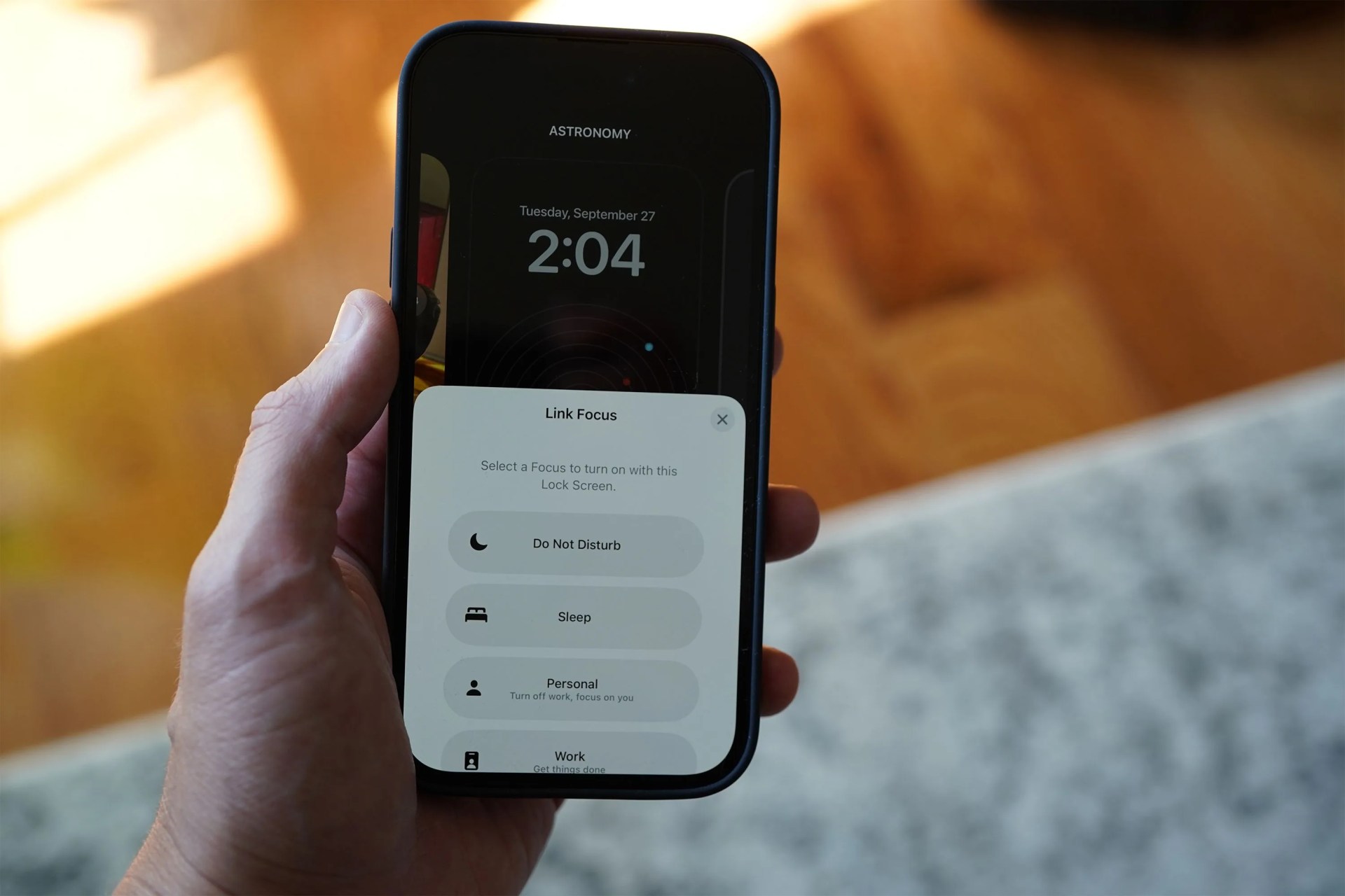 iphone home screen